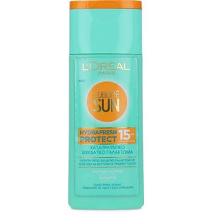 L'Oréal Sublime Sun Hydrafresh Protect SPF 15 Zonnebrandcrème - 200 ml