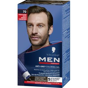 Schwarzkopf Men Perfect Anti-Grey Coloring Gel 70 Dark Brown