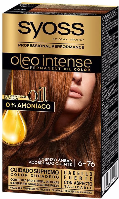 Syoss - Olio Intense - Permanente Kleur - 5 Stuks