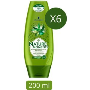 Schwarzkopf Olive Oil & Aloë Vera Conditioner - 6 x 200 ml