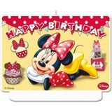 Minnie Mouse Kaars Cafe 9cm