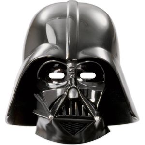 PROCOS - 6 Darth Vader Star Wars  maskers kinderen - Maskers > Half maskers