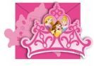 Disney Prinsessen Uitnodigingen 6st
