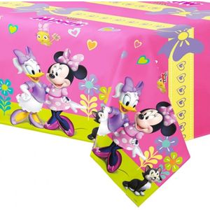 PROcos - Happy Minnie Tafelkleed - 120x180cm - Plastic - Minnie Mouse Happy Helpers Serie