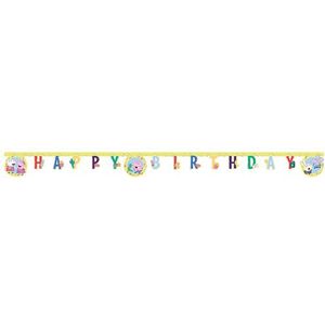 Peppa Pig Letterslinger Happy Birthday 1,2m