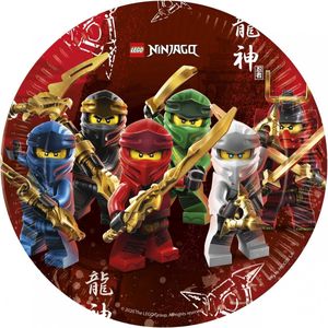 Folat 93455P Borden FSC Lego Ninjago 23cm - 8 stuks