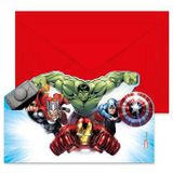 Avengers Infinity Stones Uitnodigingen 6st