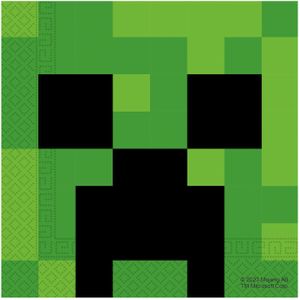 Minecraft Servetten 2-Laags 33cm 20st