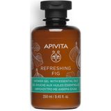 Apivita Body Care Refreshing Fig Shower Gel with Essential Oils