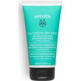 Apivita - Oily Roots Dry Ends Conditioner - Natuurlijke Conditioner - Siliconenvrij - Voor Vette Aanzet en Droge Punten