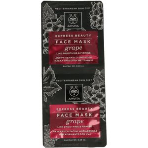 Apivita - Gezichtsmasker - Met Druiven - Hydratatie - Anti-Rimpel
