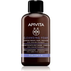 Apivita - Cleansing Foam Face & Eyes - Reinigende Schuim - 75 ml