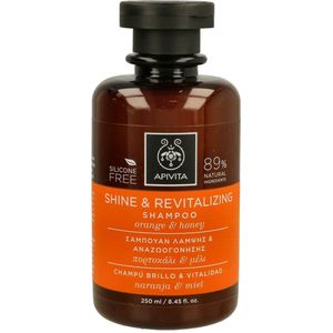 Apivita - Hair Care Shampoo - Shine & Revitalizing - 250ml - Vrij van Parabenen