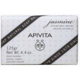 Apivita Natural Soap Jasmine reinigende baardzeep 125 gr