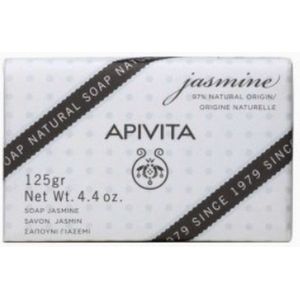 Apivita Natural Soap Jasmine reinigende baardzeep 125 gr