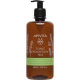 Apivita Body Care Tonic Mountain Tea Shower Gel with Essential Oils 500ml