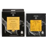 Apivita - Sheetmasker Firming & Lifting - Biologisch Afbreekbaar - Mastic