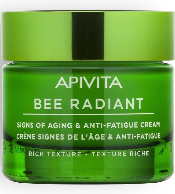 Apivita - Bee Radiant - Gezichtscrème - Anti-Veroudering - Droge Huid