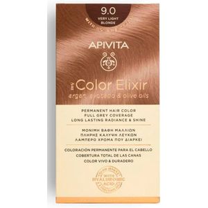 Apivita - My Color Elixir - Haarkleuring - Tint 9.0 Very Light Blonde - Zonder Ammoniak