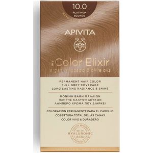 Apivita My Color Elixir Haarkleuring zonder Ammoniak Tint  10.0 Platinum Blonde