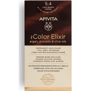 Apivita My Color Elixir Haarkleuring zonder Ammoniak Tint  5.4 Light Brown Copper