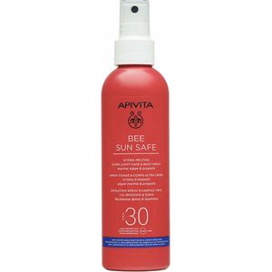 Apivita - Ultra-Light Face & Body Spray - Zonnebrand - SPF30 - Biologisch Afbreekbaar