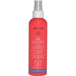 Apivita - Ultra-Light Face & Body Spray - SPF50 - Biologisch Afbreekbaar