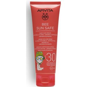 Apivita - Bee Sun Safe Baby Sun Cream - Zonnebrandcrème - SPF30 - 100 ml