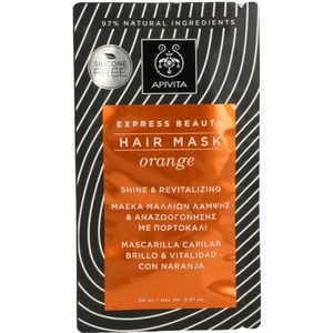 Apivita - Express Beauty Haarmasker - Shine Orange - 20 ml - Haarmasker voor Vrouwen