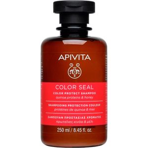 Apivita Color Seal shampoo voor de bescherming van gekleurd haar 250 ml