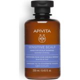 Apivita - Sensitive Scalp Shampoo - Shampoo - Suflaat Vrij - 250 ml