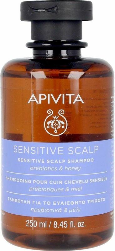Apivita - Sensitive Scalp Shampoo - Shampoo - Suflaat Vrij - 250 ml