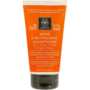 Apivita - Shine & Revitalizing Conditioner - Conditioner - Natuurlijke Ingrediënten