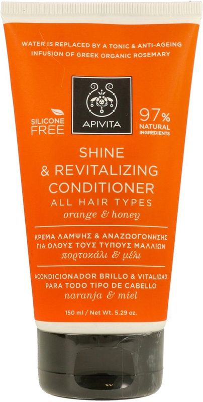Apivita - Shine & Revitalizing Conditioner - Conditioner - Natuurlijke Ingrediënten