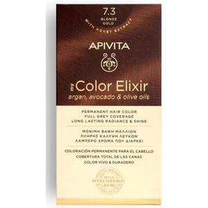 Apivita - My Color Elixir - Haarkleuring - Tint 7.3 Blonde Gold - Zonder Ammoniak