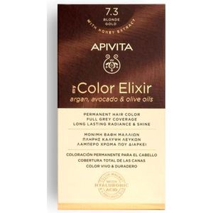 Apivita My Color Elixir Haarkleuring zonder Ammoniak Tint  7.3 Blonde Gold