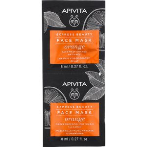 Apivita - Face Mask - Verzorgend - Sinaasappel - 16ml