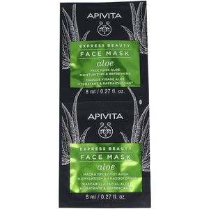 Apivita - Face Mask - Hydratatie - Aloë Vera - Natuurlijke Ingrediënten