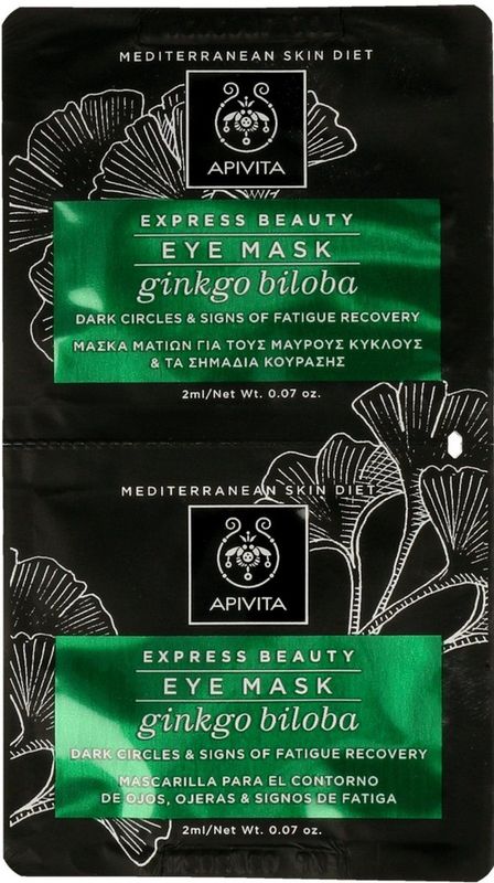 Apivita - Ginkgo Biloba - Oogmasker - 4ml - Verzorgend