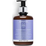 Apivita - Cleansing Foam - Gezichtsreiniger - Natuurlijke Formule - Zonder Sulfaten