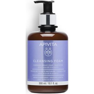 Apivita - Cleansing Foam - Gezichtsreiniger - Natuurlijke Formule - Zonder Sulfaten