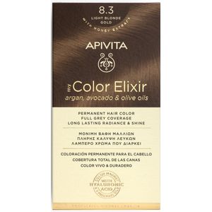 Hair Colour Color Elixir Permanent Hair Color 8.3 Light Blonde Gold