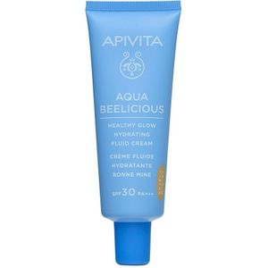 Apivita Face Care Dagcrème Aqua Beelicious Healthy Glow Hydrating Fluid Cream SPF30 40ml