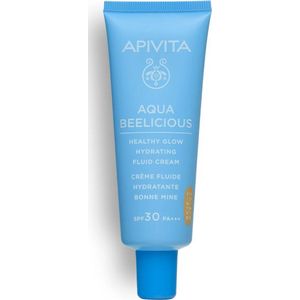 Apivita Aqua Beelicious Healthy Glow Hydrating Fluid Cream SPF30 40ml