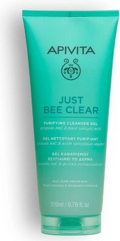 Apivita Just Bee Clear - Purifying Cleanser Gel - 200ml - Verfrissend