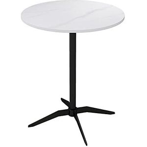 Kleine Ronde Tafel, Scandinavische Leisteen Tafelblad Kleine Salontafel, Smeedijzeren Beugel Balkon Vrijetijdstafel, Kleine Appartement Eettafel, Koffieshop Onderhandelingstafel (Kleur: A, Maat: 40X55