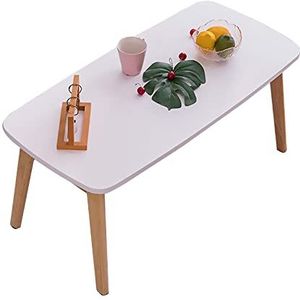 Prachtige klaptafel, opvouwbare bank bijzettafel/salontafel, massief houten eettafel voor kleine appartementen, multifunctionele lage tafel (kleur: A, maat: 120x55x45cm)