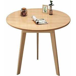 Prachtige salontafel, ronde bank bijzettafel, balkon/klein appartement eettafel, multifunctionele kleine ronde tafel, slaapkamer afternoon tea tafel/vrije tijd tafel (kleur: A, maat: 48x70cm)