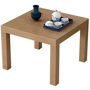 Prachtige salontafel, Japanse ovale lage zittafel (H42cm), multifunctionele kleine appartement vrijetijdstafel/eettafel, bank bijzettafel (kleur: B, maat: 60x55cm)
