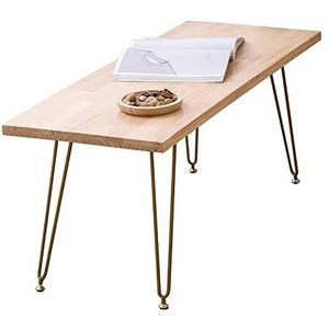 Prachtige salontafel, woonkamer kleine massief houten lage tafel (H43cm), Japanse stijl Subway Art Bracket multifunctionele studeertafel/vrijetijdstafel (afmetingen: 80X40X43CM)